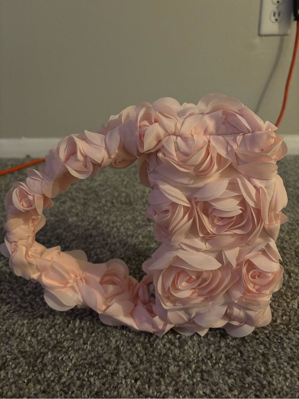 Pink Floral Rose Headband for Women